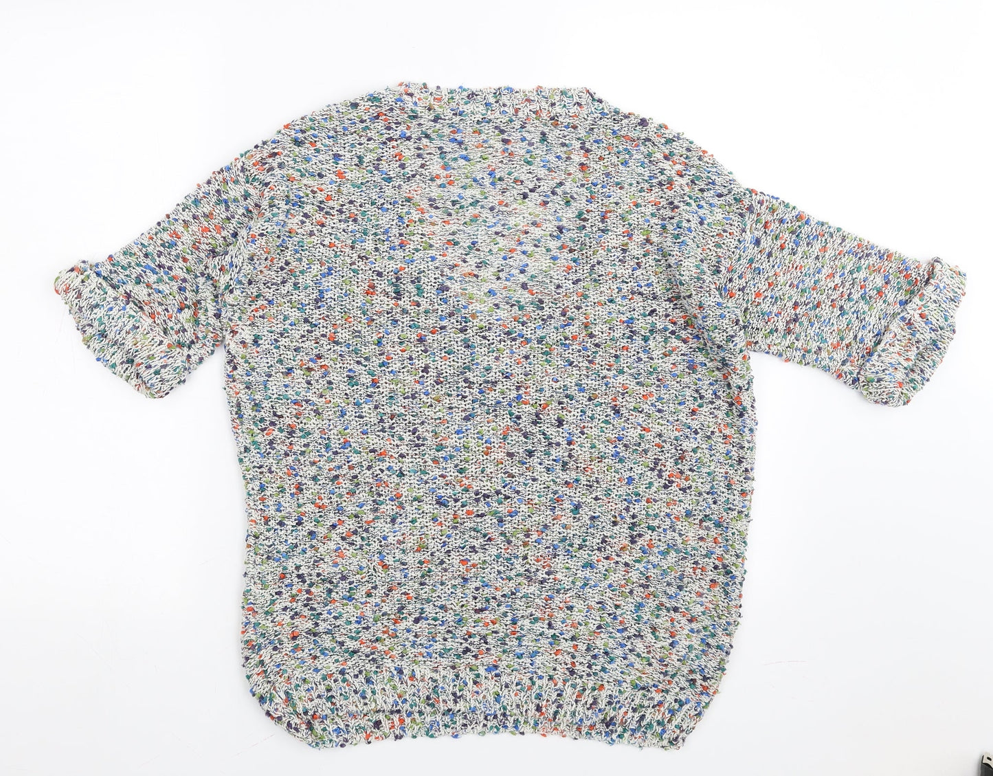 Womens UK Size 8 Sainsburys Multicoloured Pullover Jumper