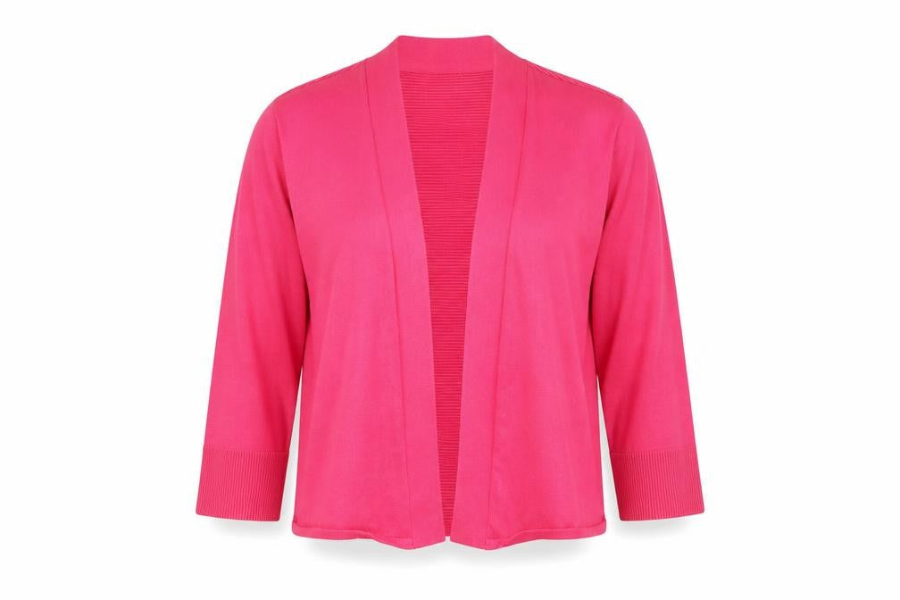 Womens UK Size M Retrology Pink Shrug Jumper