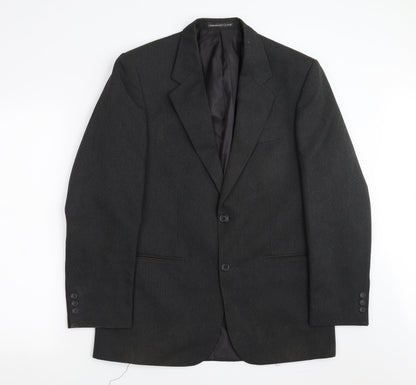 Mens UK Size 38 GREENWOODS Regular Grey Suit Jacket