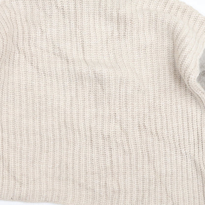 Womens UK Size S Marks and Spencer Beige Pullover Jumper