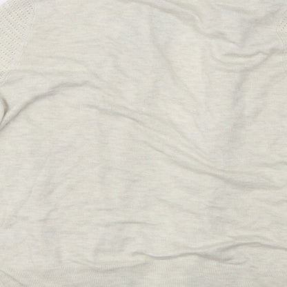 TU Womens Beige   Cardigan Jumper Size 14