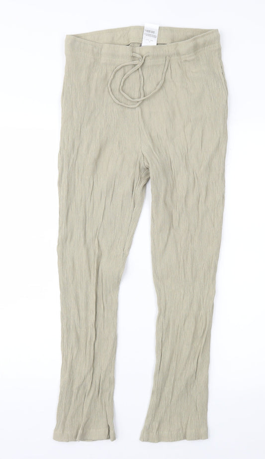 Womens UK Size 6 Damart Regular Fit  Green Trousers