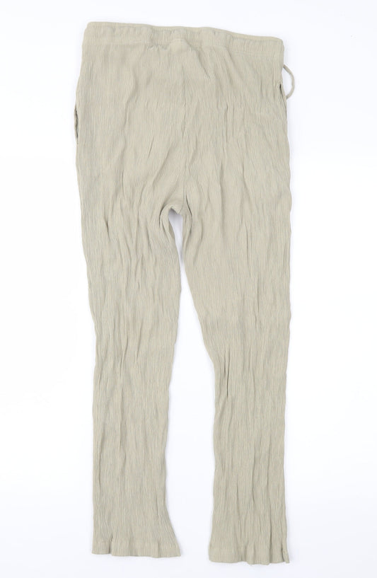 Womens UK Size 6 Damart Regular Fit  Green Trousers