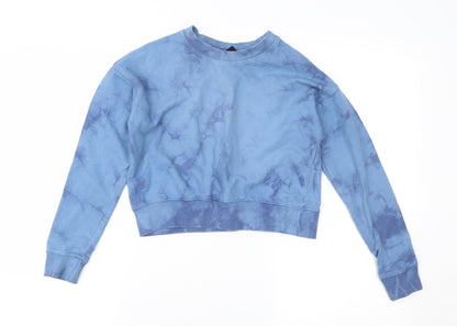 New Look Girls Blue   Pullover Sweatshirt Size 10-11 Years