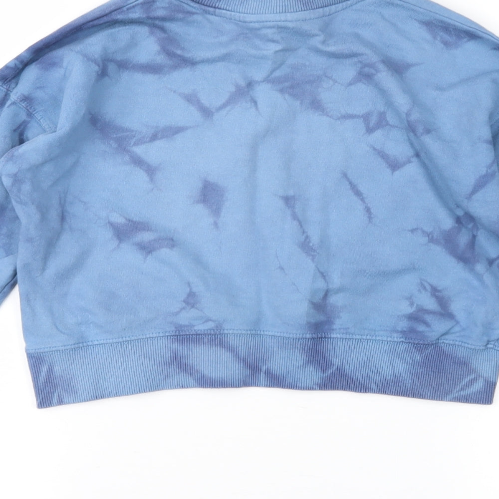 New Look Girls Blue   Pullover Sweatshirt Size 10-11 Years