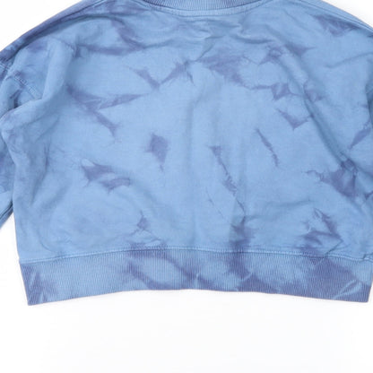 New Look Girls Blue   Pullover Sweatshirt Size 10-11 Years