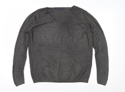 Womens UK Size 14 Marks and Spencer Grey Pullover Jumper