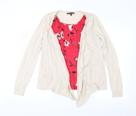 Womens UK Size 12 NEXT Beige Pullover Jumper