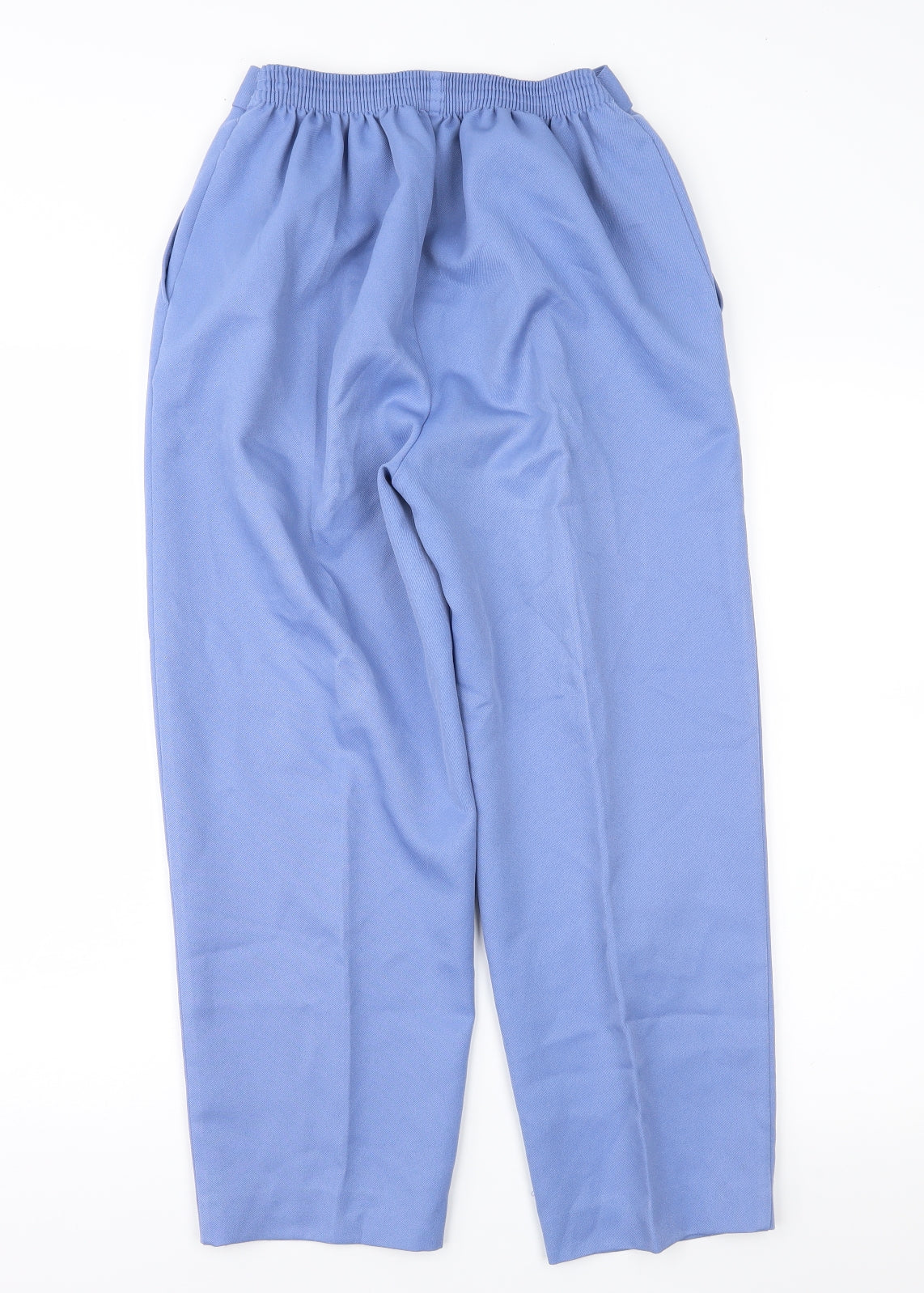 Slima Womens Blue   Cropped Trousers Size 12 L24 in