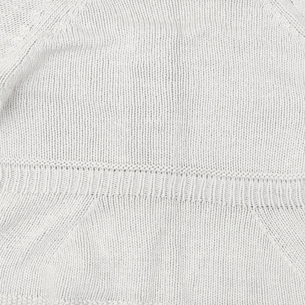 Marks an Womens Grey   Cardigan Jumper Size 14