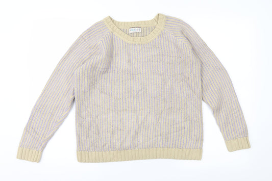 Womens UK Size 8 Marks and Spencer Brown Pullover Jumper
