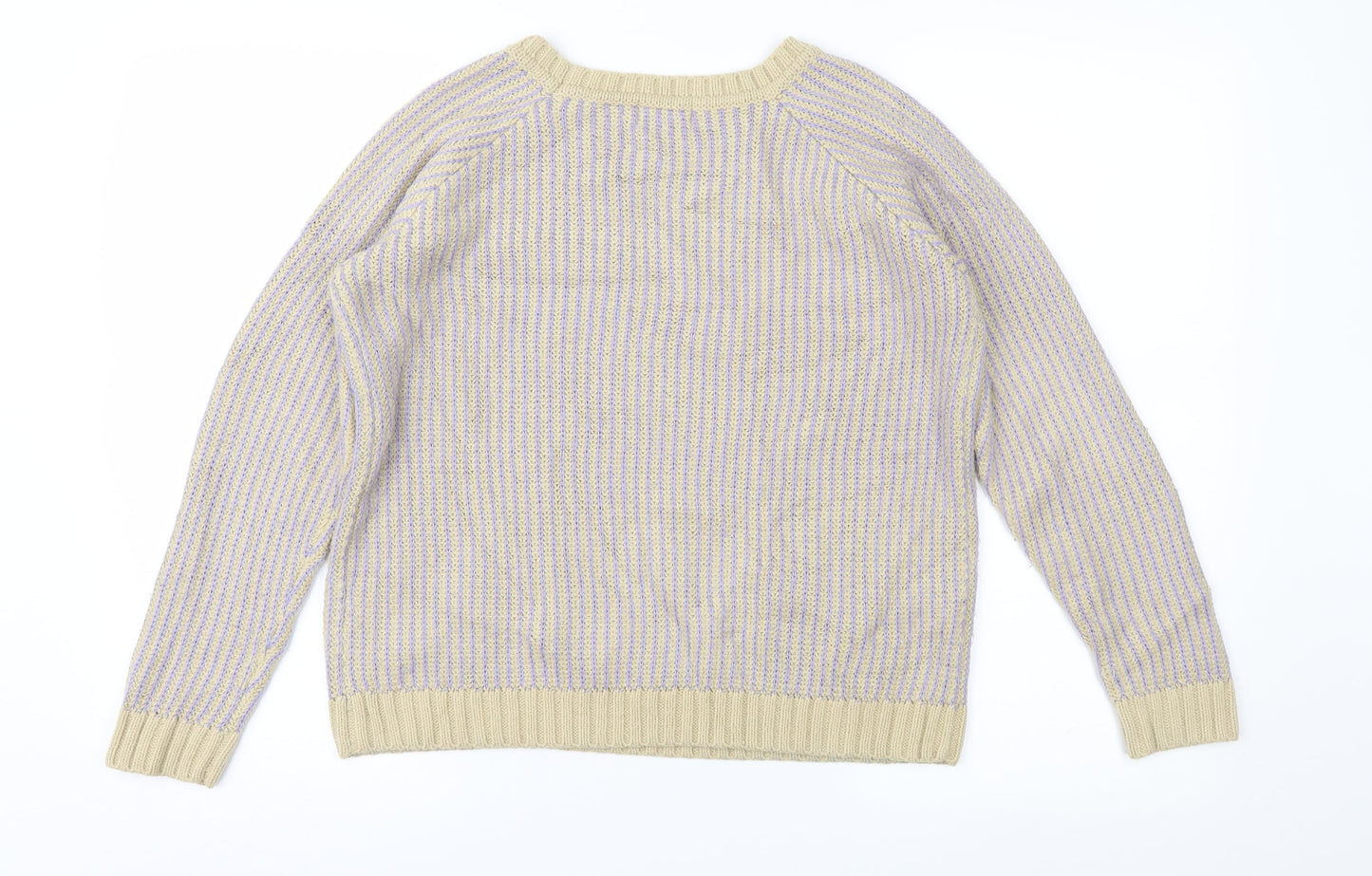 Womens UK Size 8 Marks and Spencer Brown Pullover Jumper