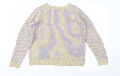 Womens UK Size 8 Marks and Spencer Brown Pullover Jumper