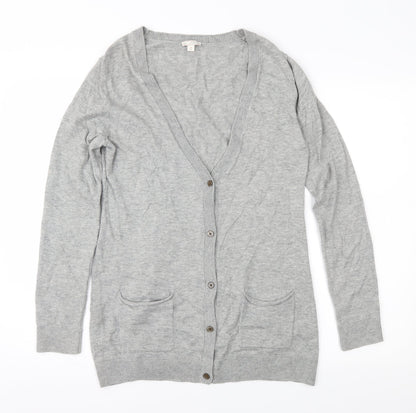 Gap Womens Grey   Cardigan Jumper Size S