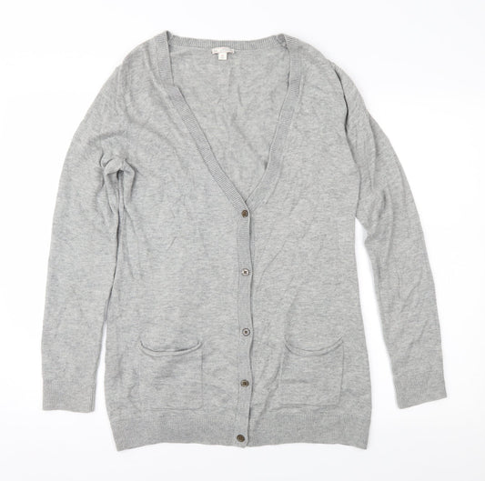 Gap Womens Grey   Cardigan Jumper Size S