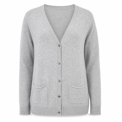 Womens UK Size S Gap Grey Cardigan Jumper