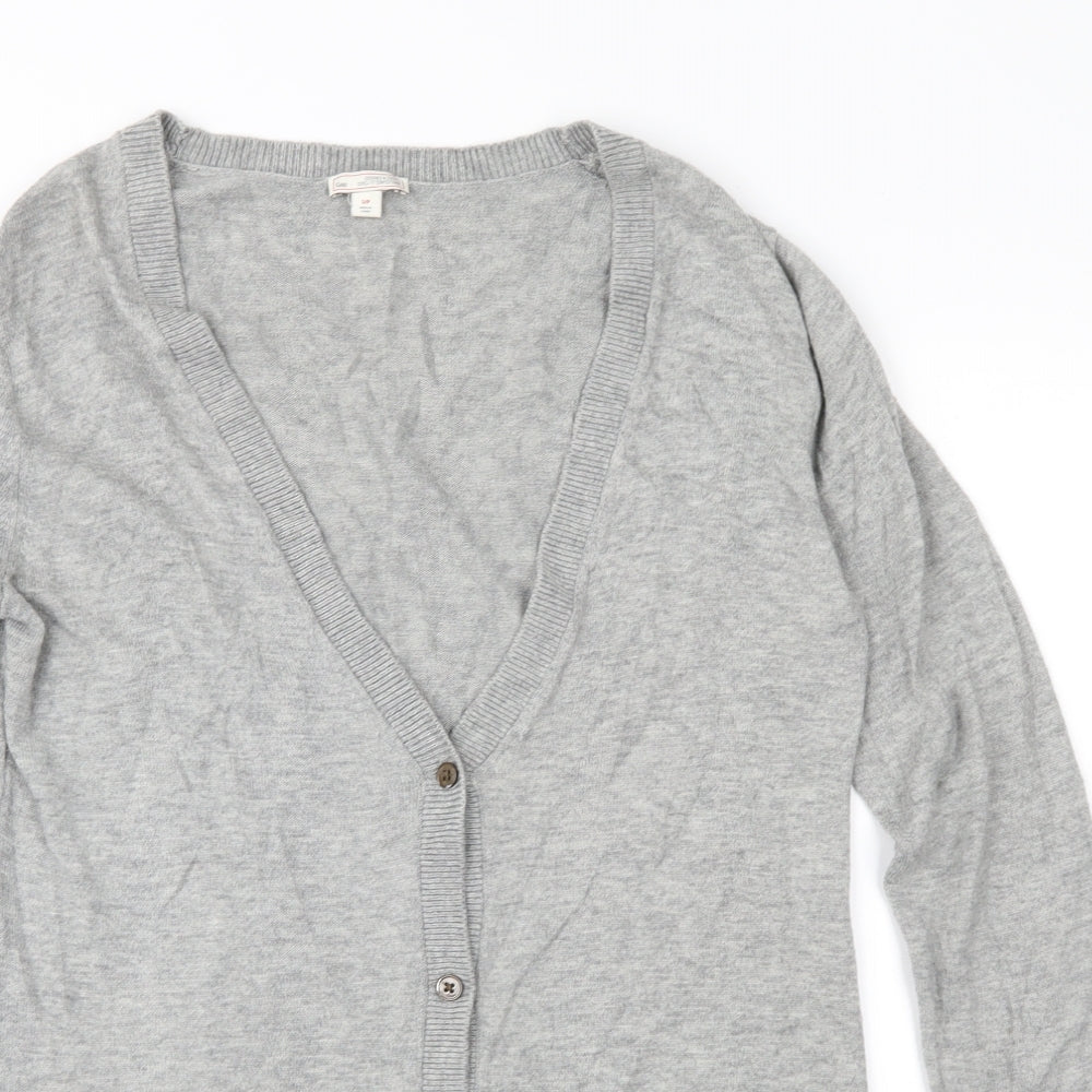 Gap Womens Grey   Cardigan Jumper Size S