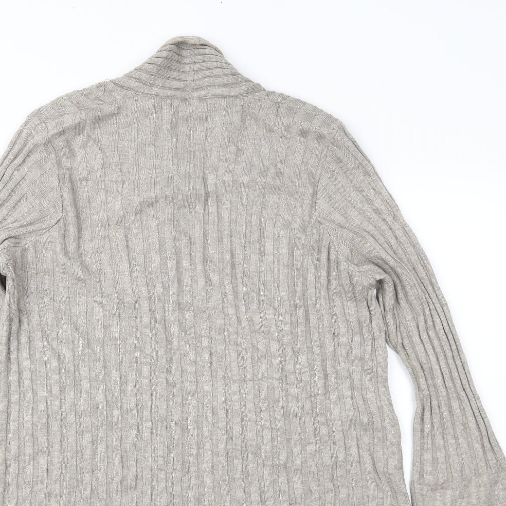 Womens UK Size 14 Per Una Brown Cardigan Jumper