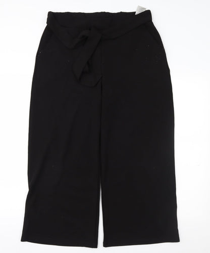 b.young Womens Black   Trousers  Size L L25 in