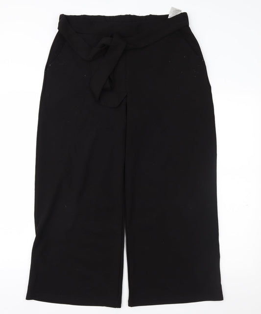b.young Womens Black   Trousers  Size L L25 in