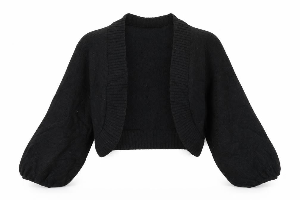 Womens UK Size 14 Therapy Black Cardigan Jumper