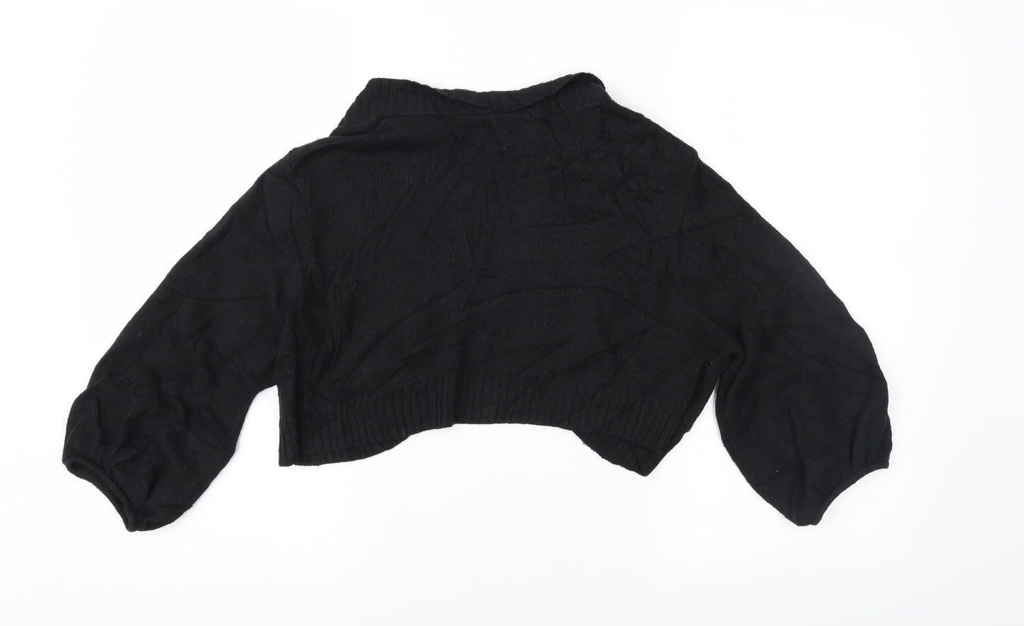 Womens UK Size 14 Therapy Black Cardigan Jumper