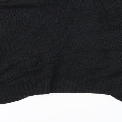 Womens UK Size 14 Therapy Black Cardigan Jumper