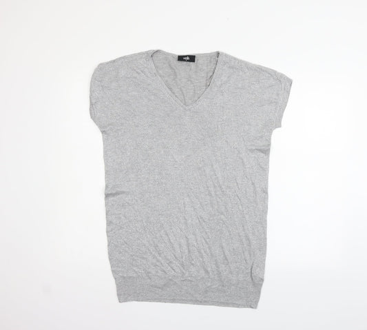 Wallis Womens Grey   Pullover Jumper Size M