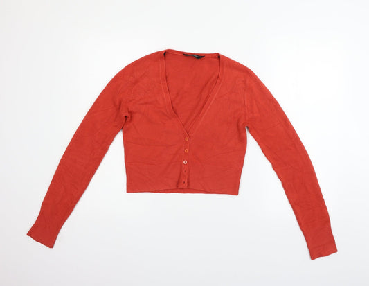 Womens UK Size 10 Dorothy Perkins Red Pullover Jumper