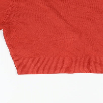 Womens UK Size 10 Dorothy Perkins Red Pullover Jumper
