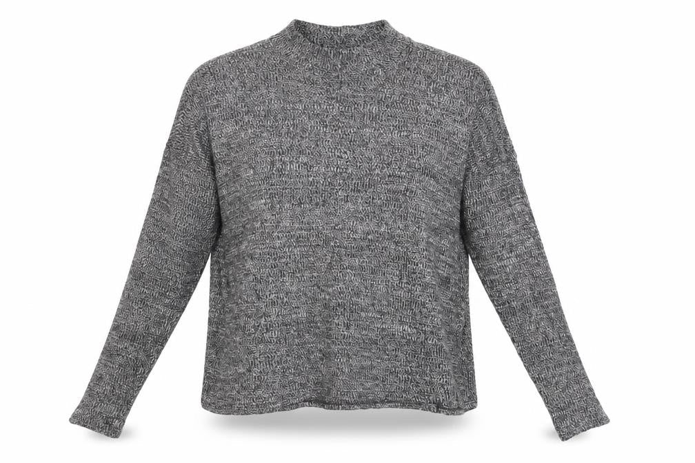 Womens UK Size M Divided Grey Pullover Jumper