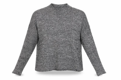 Womens UK Size M Divided Grey Pullover Jumper