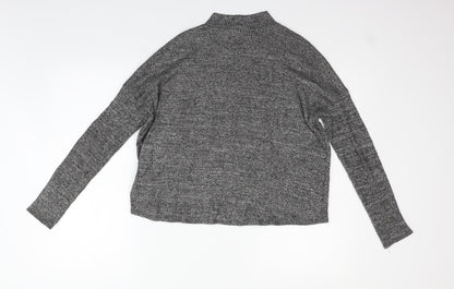 Womens UK Size M Divided Grey Pullover Jumper