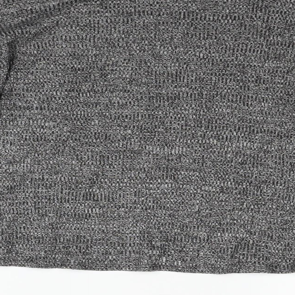 Womens UK Size M Divided Grey Pullover Jumper