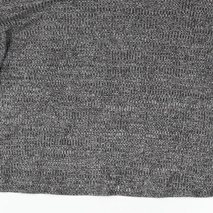 Womens UK Size M Divided Grey Pullover Jumper