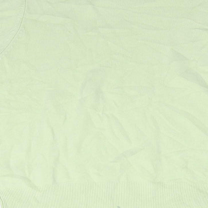 Womens UK Size 14 Marks and Spencer Green Pullover Jumper