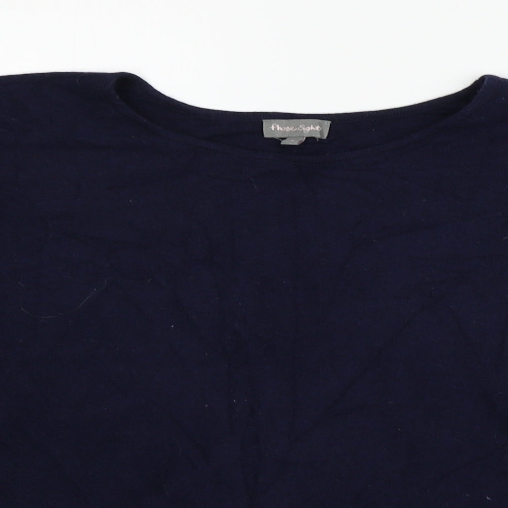 Womens UK Size S Phase Eight Black Pullover Jumper