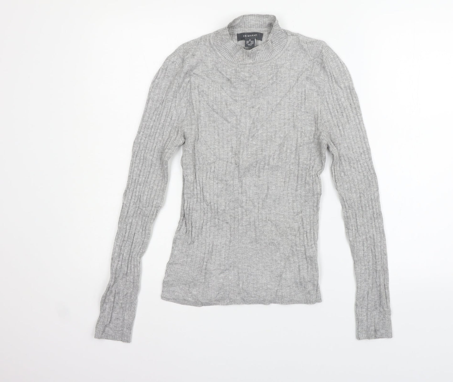 Primark Womens Grey   Pullover Jumper Size M
