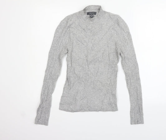 Primark Womens Grey   Pullover Jumper Size M