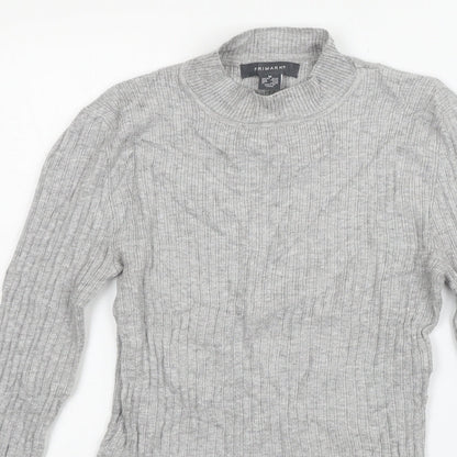 Primark Womens Grey   Pullover Jumper Size M