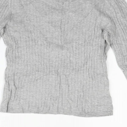 Primark Womens Grey   Pullover Jumper Size M