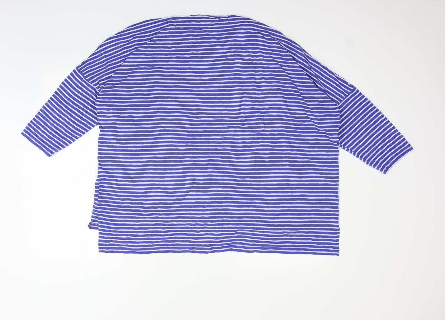 Primark Womens Blue Polka Dot  Basic T-Shirt Size L