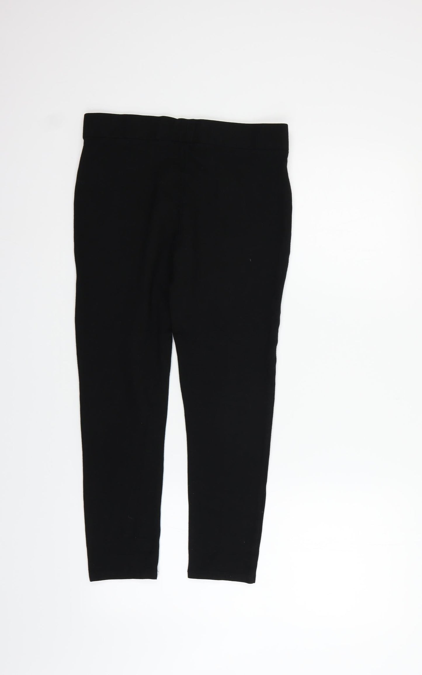 Womens UK Size 10 Marks and Spencer Regular Fit  Black Trousers