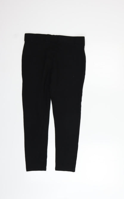 Womens UK Size 10 Marks and Spencer Regular Fit  Black Trousers