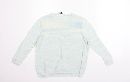 Womens UK Size 10 Warehouse Grey Pullover Jumper