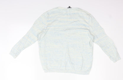 Womens UK Size 10 Warehouse Grey Pullover Jumper