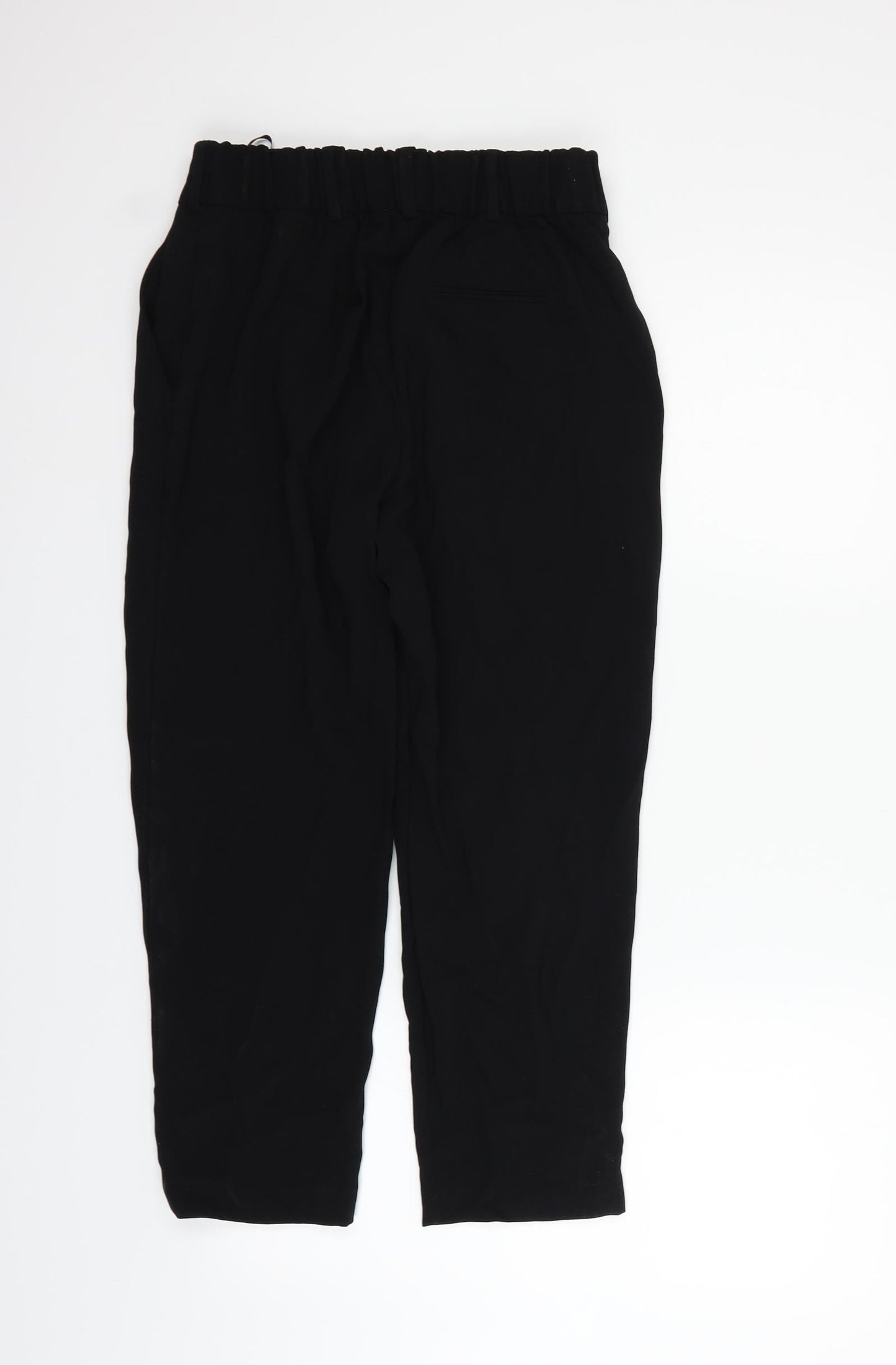 Womens UK Size 8 Marks and Spencer Regular Fit  Black Trousers