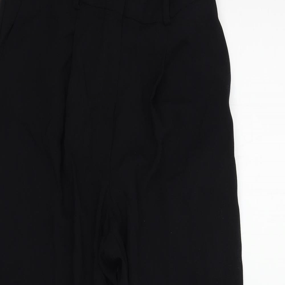 Womens UK Size 8 Marks and Spencer Regular Fit  Black Trousers