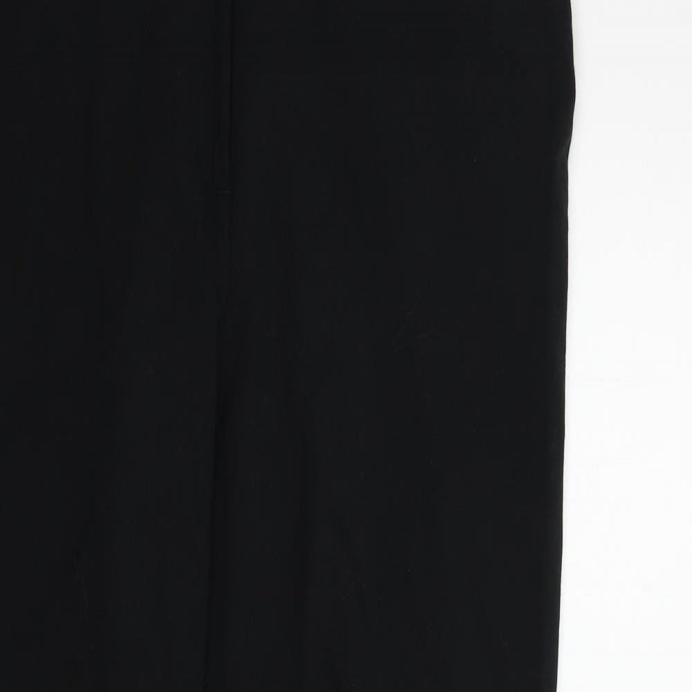 Womens UK Size 16 Marks and Spencer Regular Fit  Black Trousers