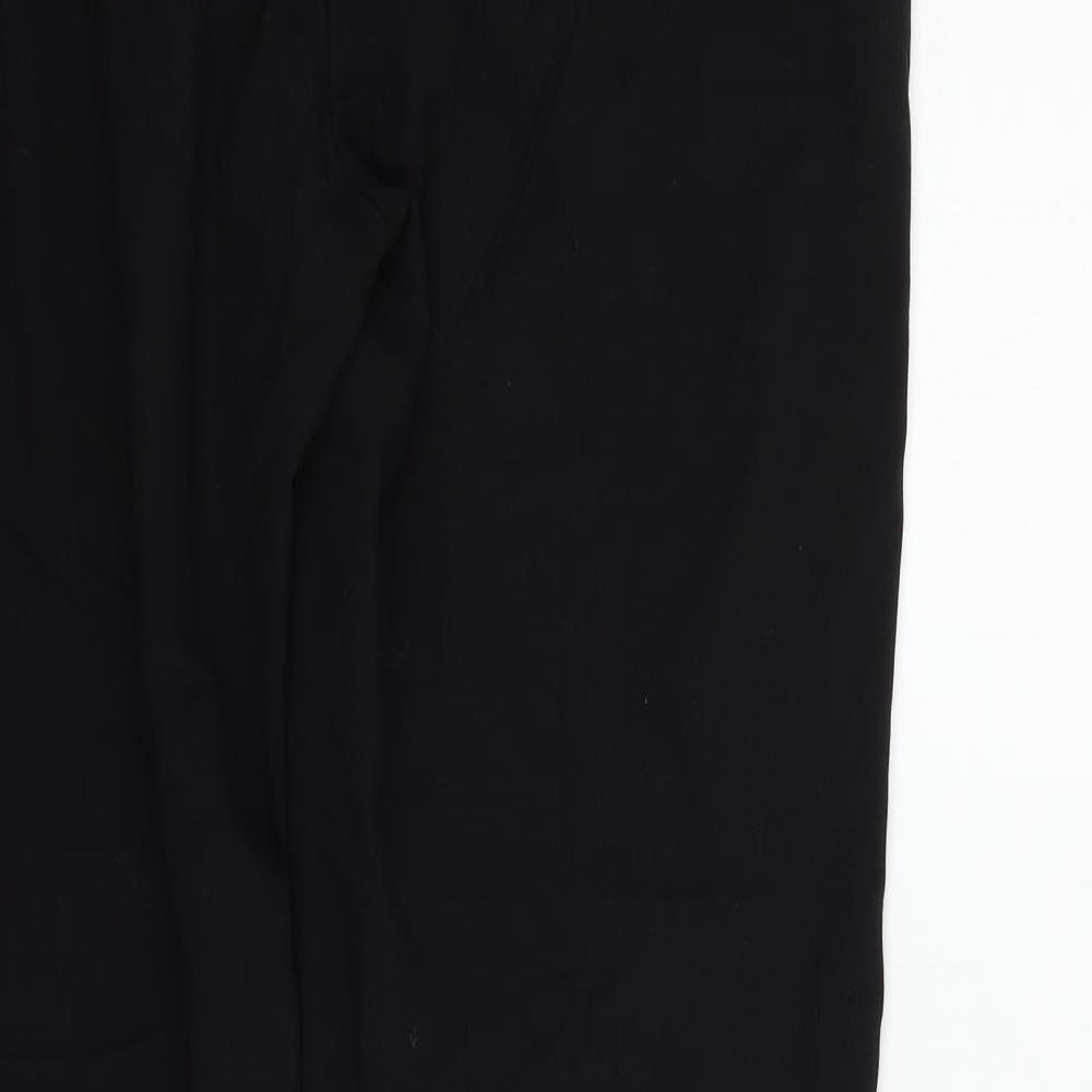 Womens UK Size 16 Marks and Spencer Regular Fit  Black Trousers